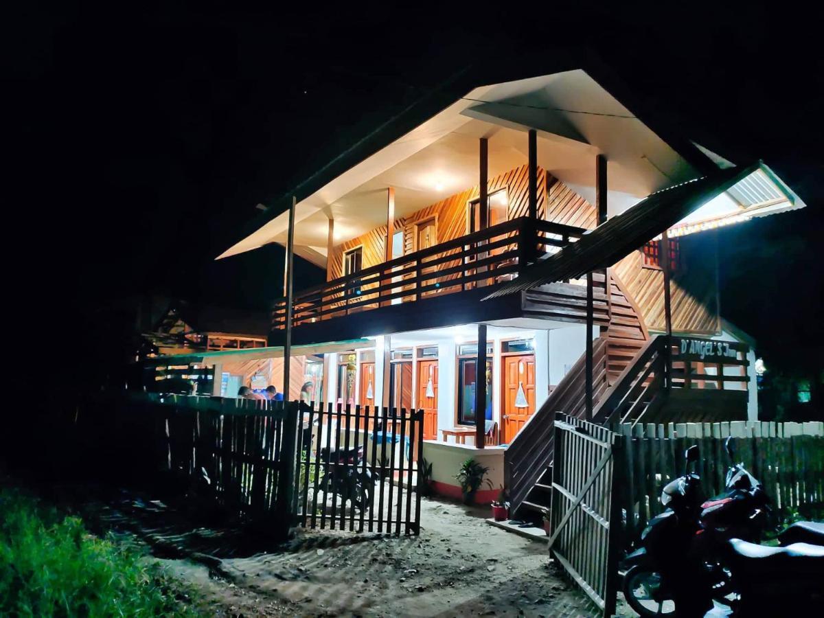 D' Angels Inn, Port Barton ซาน วิเซนเต ภายนอก รูปภาพ